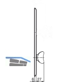 GRUNDMANN Drckergt. ELEGANT WG 500 - auf LS BB90, TS38 - 43, Alu poliert