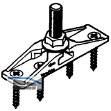 Zweiwegaufhngung HAWA-Junior 40/Z m. Tragschraube M 8