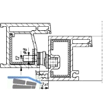 Fang- und Putzschere HAUTAU KSP, Gre 2, Stahl verzinkt