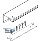 HAWA Connector Verbindungsprofil 55 mm, Lnge 650 mm, Aluminium eloxiert