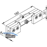 Rollapparat HELM GT-L 80 Glasstrke 8 - 10 mm