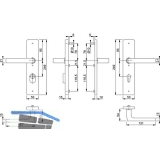 HOPPE SH-Drckergt. DALLAS - auf LS PZ88, TS67 - 72, mK., Edst, matt