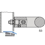 KWS Befestigungszubehr S3 - Stahl verz.