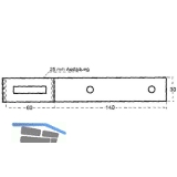 Kellertrarbe, 208 mm, Stahl blank