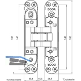 Trband K2000 TWIST Zamak verchromt matt