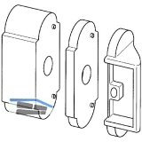 Unterlage MACO Rustico fr Komfort-Ladenhalter, 20 mm (40377)