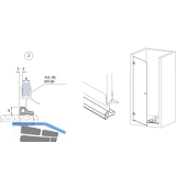 Schwallschutz 1800 mm, Alu silber glnzend (69070.31)