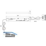 LED-Netzgert NG39, 12 V/DC, 10-fach Verteiler, Leistung 30 W