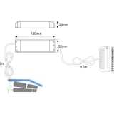 LED-Netzgert NG41,12 V/DC, 10-fach Verteiler, Leistung 75W