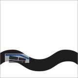 Trdichter Planet RH-RD, links, 835 x 13 x 30 mm, einseitig, Aluminium natur