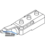 Schienenpuffer HAWA-Frontslide 60/A/B m. einstellbarer Rckhalterung