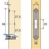 HETTICH PRESTIGE 2000 Schlieblech Typ 6195, 46482