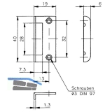 HEKNA 321 Schliesswinkel