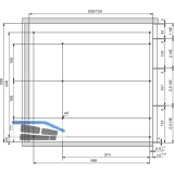 HETTICH SYSTEMA TOP 2000 Schnellmontage-Set Sil Sys, Vollauszug, ET 530, alu