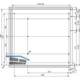 HETTICH SYSTEMA TOP 2000 Schnellmontage-Set Sil Sys,Voll-/berauszug,ET 530, alu