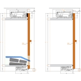 Slider M50 Schrank Typ A - Beschlgegrt.,Flgelbreite 1200-1300,KB 2400-2600