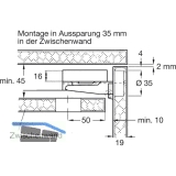 ACCURIDE 1316 Synchronsteuerung, Schienenlnge 350 mm