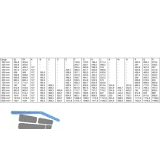 ACCURIDE 9301 Kugelkfigfhrung - Vollauszug, 200 kg, Schienenlnge 1016 mm