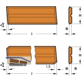 Versofix-Wendeplatte 30 x 10 mm