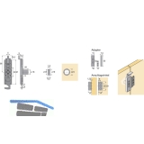 HETTICH PRESTIGE 2000 Zyl.-Doppeltrschloss Z23, Dornma 15, 18, 9078895