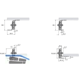 ACCURIDE 634XX Winkelsatz, Lnge 559 mm