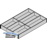 BLUM AMBIA-LINE Besteckeinsatz NL550mm,B300mm, Nebraska Eiche