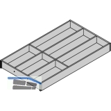 BLUM AMBIA-LINE Besteckeinsatz NL500mm,B300mm, Nebraska Eiche