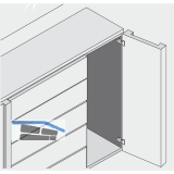 BLUM CLIP top Profiltrscharnier 95, 18 mm gekrpft, INSERTA