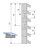 Design Klemmaufnahme Aluprofil - Korpusanwendung