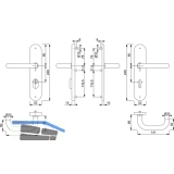 HOPPE SH-Drckergt. PARIS - auf LS PZ88, TS42-47, SST 8,5, mK., Ed.