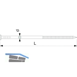 Sparrennagel 6.0x280 verzinkt mit Zulassung