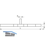 Terrafix Abstandshalter 88x25x20 /4 mm