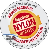 FISCHER SXR 10x160 Rahmendbel Nylon grau ohne Schraube