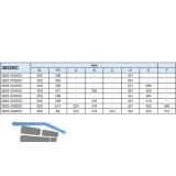 ACCURIDE 3832SC Kugelkfigfhrung - Vollauszug, L 300 mm, Stahl chromatiert