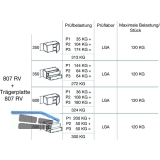 CAMAR 807RV Unterschrankaufhnger links, Stahl verzinkt
