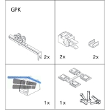 EKU CLIPO 36 GPK IS Beschlaggarnitur, 1 Tre