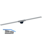 Duschrinne CL30, 30-110cm, Edelstahl