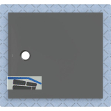 DUF CF30 integr. 110x100cm graphit