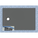 DUF CF30 integr. 120x80cm graphit