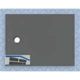 DUF CF30 integr. 120x90cm graphit