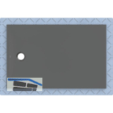 DUF CF30 integr. 140x90cm graphit