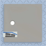 DUF CF30 integr. 90x90cm grau