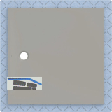 DUF CF30 integr. 120x120cm grau