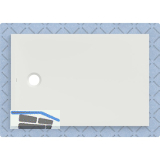 DUF CF30 integr. 120x80cm weiss