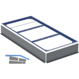 Installationsrahmen, CF30, 170x80 cm