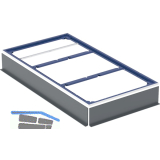 Installationsrahmen, CF30, 170x90 cm