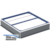 Installationsrahmen, CF30, 120x120 cm