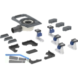 CF30 Rohbauset d50, SH50, 5 Fuesse