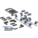 CF30 Rohbauset d50, Crossfloor 10 Fuesse