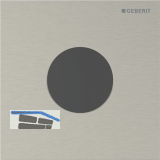 Abdeckpl Typ40 UR-Stg IR rund Nickel